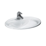 Раковина Laufen Pro B 56x44 см встраиваемая сверху покрытие LCC