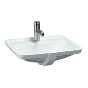 Раковина Laufen Pro S 49x36x17 см встраиваемая снизу, с 1 отверстием для смесителя