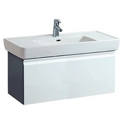 Тумба для раковины Laufen Pro S 4.8335.2.096.475.1 52x45 см 1 ящик + доп. отсек белый лак