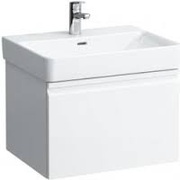 Тумба для раковины Laufen Pro S 57x45 см 1 ящик + доп. отсек белый