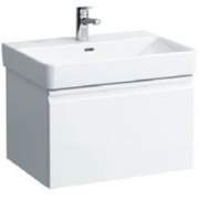 Тумба для раковины Laufen Pro S 61.5x45 см 1 ящик + доп. отсек белый глянец