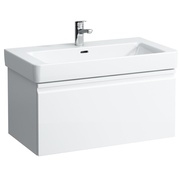 Тумба для раковины Laufen Pro S 4.8355.2.096.463.1 101x45 см 1 ящик + доп. отсек белый