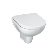 Унитаз подвесной Laufen Pro 8.2095.2.000.000.1 49x36 см укороченный, глубокое смывание, без сиденья