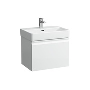 Тумба для раковины Laufen Pro 51x37 см 1 ящик + доп. отсек белый