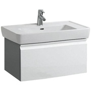 Тумба для раковины Laufen Pro 77x45 см 1 ящик белый