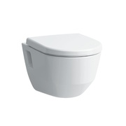 Унитаз подвесной Laufen Pro 53x36 см, с глубоким смыванием, без ободка, без сиденья