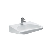 Раковина Laufen Rehab 66x55 см без перелива с 1 отверстием для смесителя