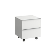 Тумба Laufen Space for Val 53.5x52 см на колесиках с 2 ящиками светлый орех