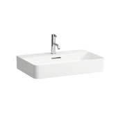 Раковина Laufen Val 8.1028.4.000.104.1 65x42 см с 1 отверстием под смеситель