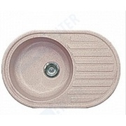 Мойка кухонная Lemark 77x50 см, песочный