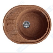 Мойка кухонная Lemark 62х50 см, терракотовый