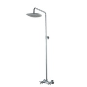 Душевая стойка Lemark Standard LM2160C с верхней душевой лейкой Тропический дождь
