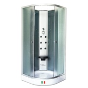 Душевая кабина Maroni Veneto С сиденьем, серая