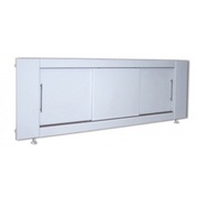 Экран для ванны Mixline 1600 мм МДФ купе белый