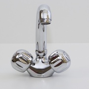 Смеситель для кухонной мойки Mixline ML02-032 с низким изливом