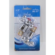 Кран-букса Mixline ML07 керамика с маховиком