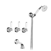 Душевой комплект Nicolazzi Classica lusso 1403BZ78 Бронза
