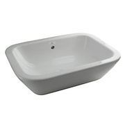 Раковина Noken Nantes Retto 60x45 см с опорой со сливом