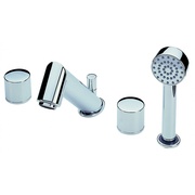Смеситель для ванны Oras Alessi на бортик с ручным душем