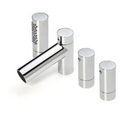 Смеситель для ванны Oras Alessi Dot на бортик на 4 отверстия