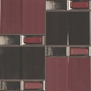 Мозаика Plaza Infinity Mosaico Iridium Burdeos