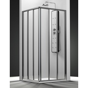 Душевая шторка Profiltek ECODUX Ec-227 стекло прозрачное хром 80x120
