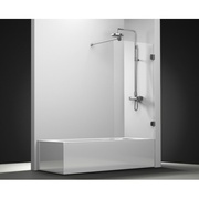 Шторка для ванны Profiltek Newglass Ng-101 teknoclean левая стекло прозрачное 80x150