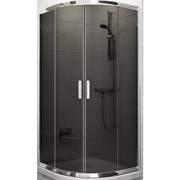 Душевой уголок Ravak Blix BLCP4-80 блестящий + Графит