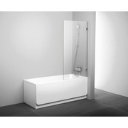 Шторка для ванны Ravak Brilliant 7U840A00Z1 BVS1-80 хром+Транспарент