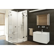 Душевой уголок Ravak Brilliant BSKK4-100 хром+Транспарент