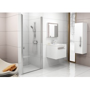 Душевая дверь Ravak Chrome CSD1-80 белый+стекло Transparent