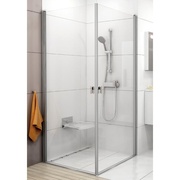 Душевой уголок Ravak Chrome CRV1-100 белый + Транспарент