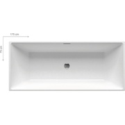 Акриловая ванна Ravak Freedom R 175x75 см