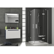Душевой уголок Ravak Smartline SMSRV4-80 хром + Транспарент