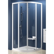 Душевой уголок Ravak Supernova 31144V10011 SKCP4-80 Sabina белый + Перл