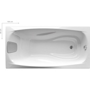 Акриловая ванна Ravak XXL C091000000 190x95 см