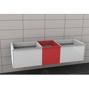 Тумба для раковины Riho Andora 3 дверцы 160x40x48 см Code 1 дверь слева