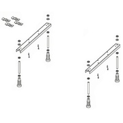 Ножки для ванны Riho POOTSET01U Universal