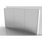 Зеркало-шкаф Riho 120x70x13 см 3 дверцы тип 02 Code