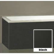 Панель фронтальная Riho Panel Decor Wood деревянная 180 black