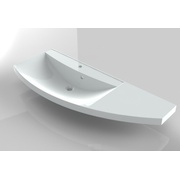 Умывальник Riho Tiamo 120x47 см правая