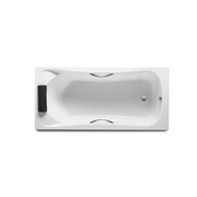 Акриловая ванна Roca Becool Biplaza 180x80 см с ручками