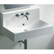 Раковина Roca Diverta CNTP 75*44 см со спинкой, белый