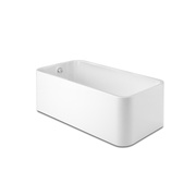 Акриловая ванна Roca Element 180x80 см с встроенной панелью и выпускным комплектом