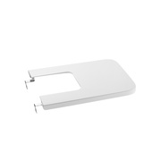 Крышка для биде Roca Inspira 80653200B SQUARE с механизмом мягкого закрывания, материал SUPRALIT