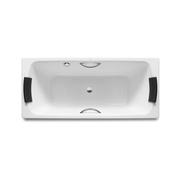 Стальная ванна Roca Lun plus 180x80 см с ручками