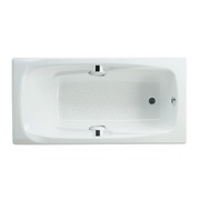 Чугунная ванна Roca Ming 170x85 см с отверстиями для ручек