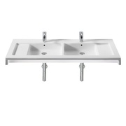 Раковина Roca Stratum 130x50 см без перелива с установочным комплектом