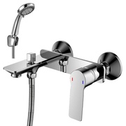 Смеситель для ванны Rossinka RS27 RS27-31 с монолитным изливом