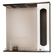 Зеркало-шкаф СанТа Альтаир 80 R, венге